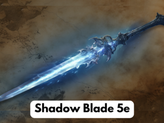 Shadow Blade 5e